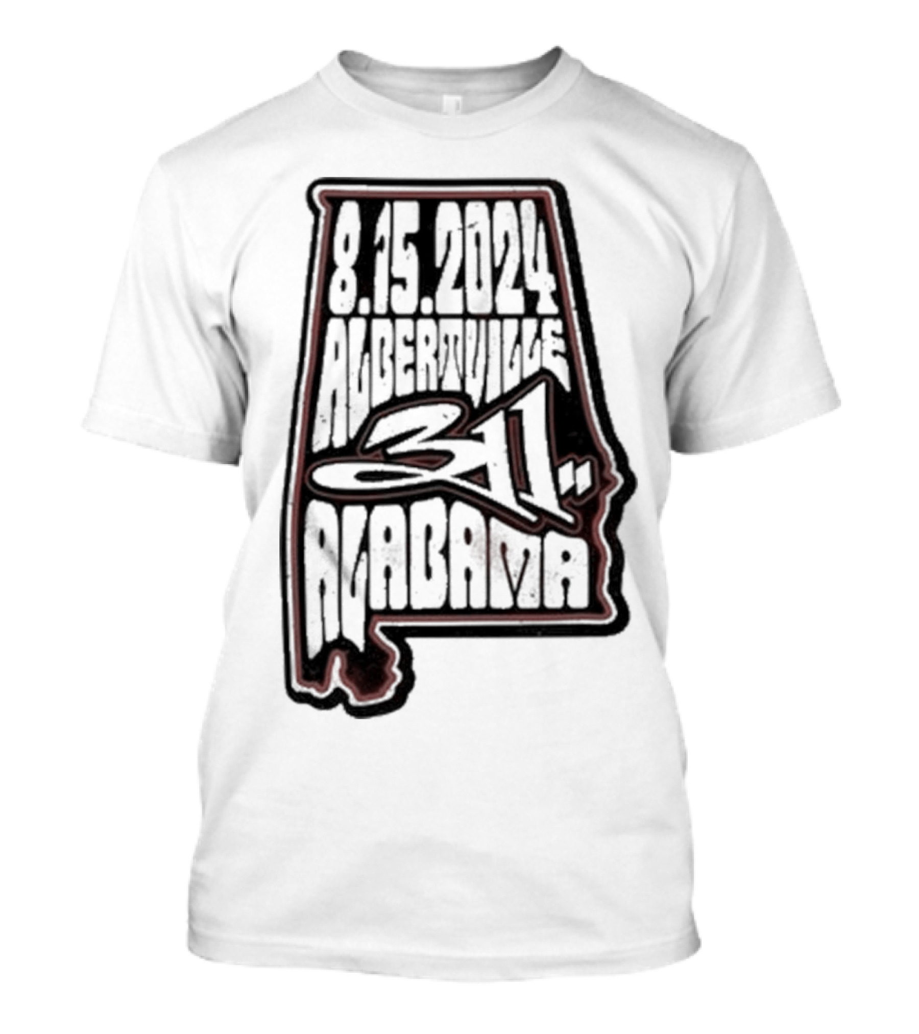 8.15.2024 Albertville 311 Alabama Tour T-Shirt