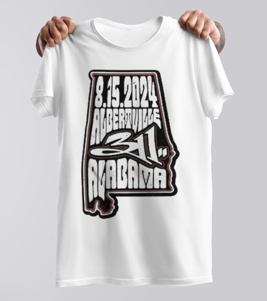 8.15.2024 Albertville 311 Alabama Tour T-Shirt