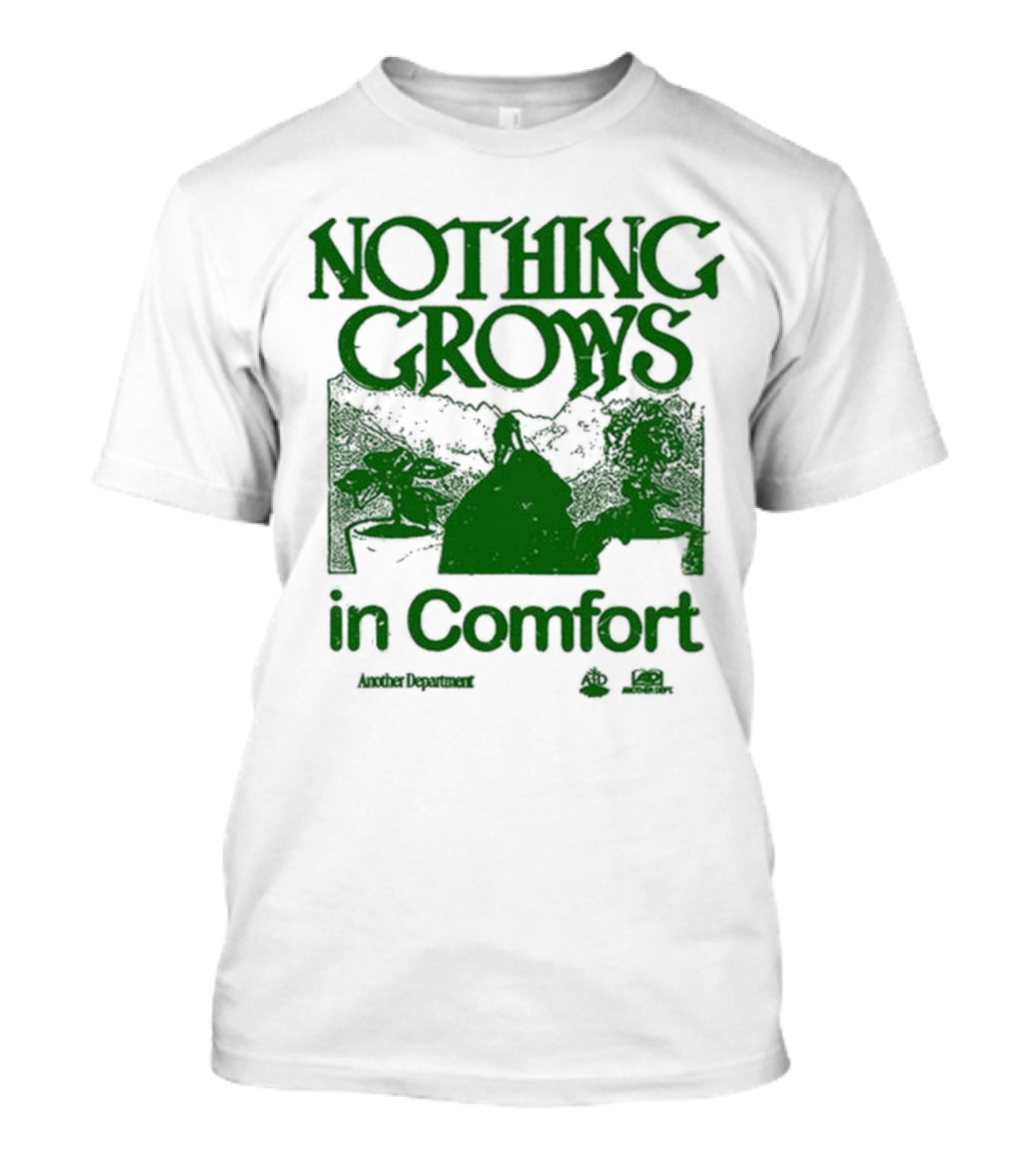 Nothing Grows In Comfort 2024 Adventure Expansion T-Shirt