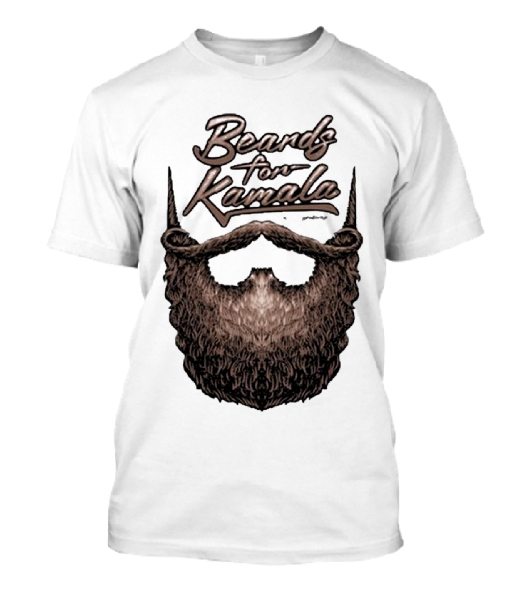 Beards For Kamala Philly Publicist T-Shirt