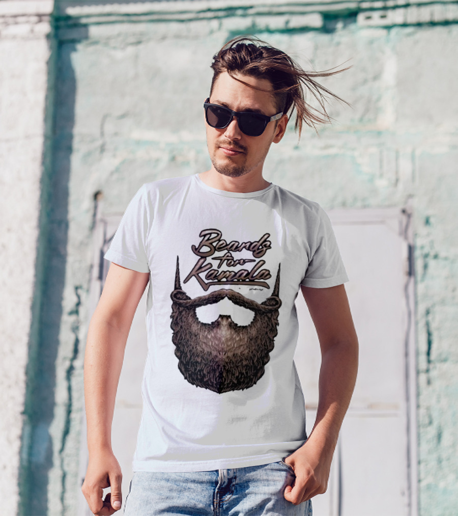 Beards For Kamala Philly Publicist T-Shirt