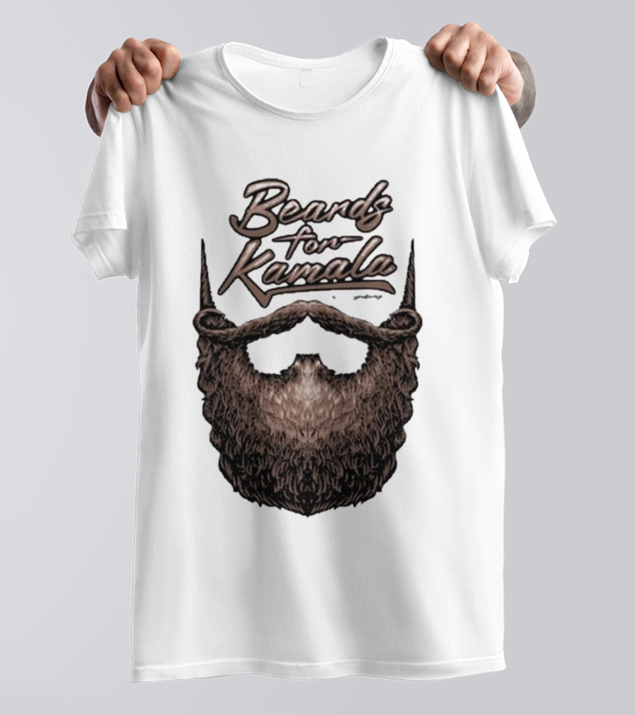 Beards For Kamala Philly Publicist T-Shirt