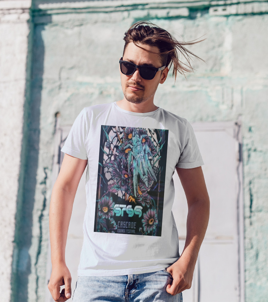 STS9 Cascade Equinox Festival 2024 Botanical T-Shirt