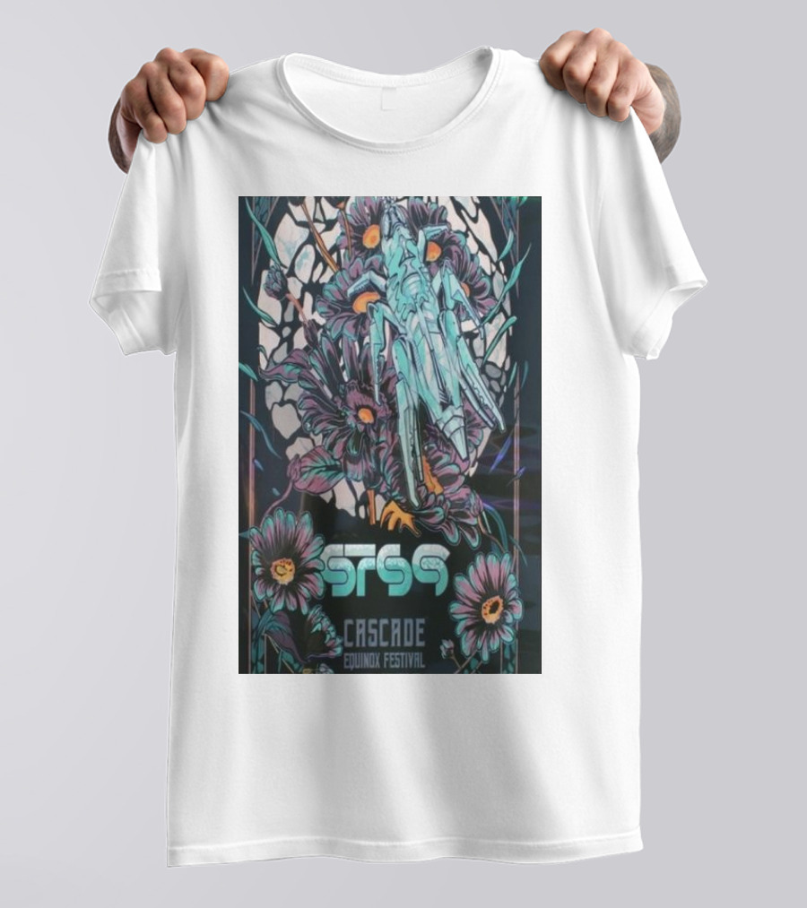 STS9 Cascade Equinox Festival 2024 Botanical T-Shirt