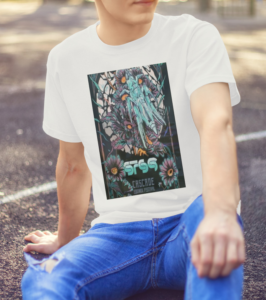 STS9 Cascade Equinox Festival 2024 Botanical T-Shirt
