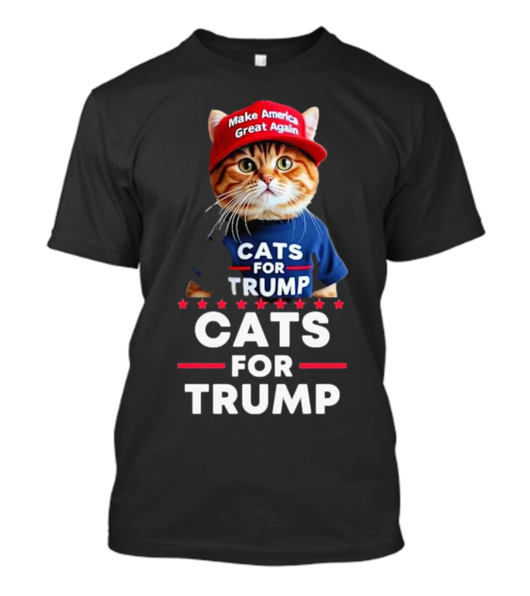 Cats For Trump Make America Great Again T-Shirt