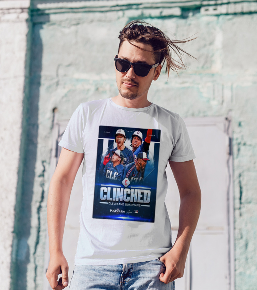 Cleveland Guardians Clinched Postseason MLB 2024 Champions T-Shirt