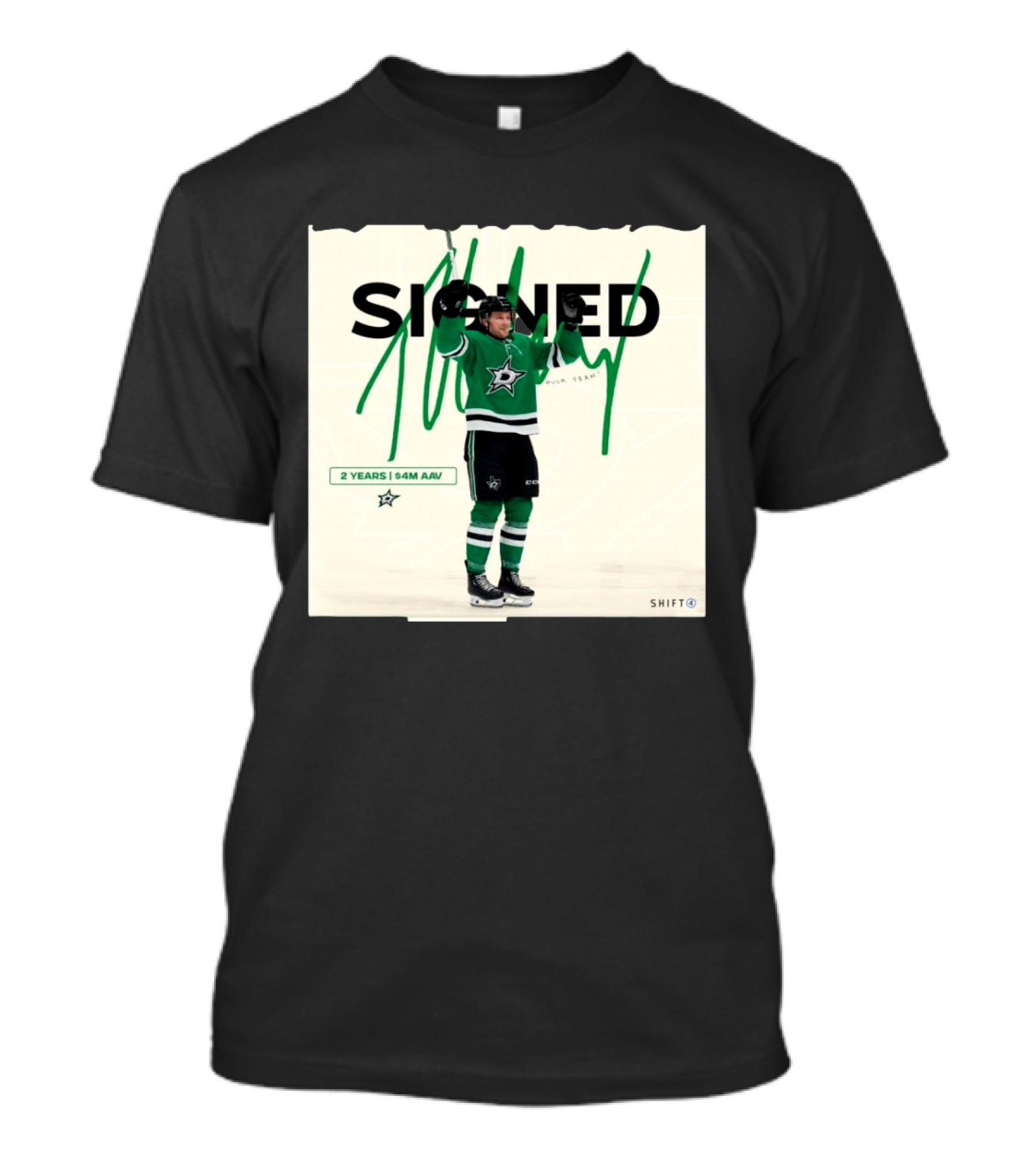 Dallas Stars NHL Thomas Harley Signed 2 Years $4M AAV T-Shirt