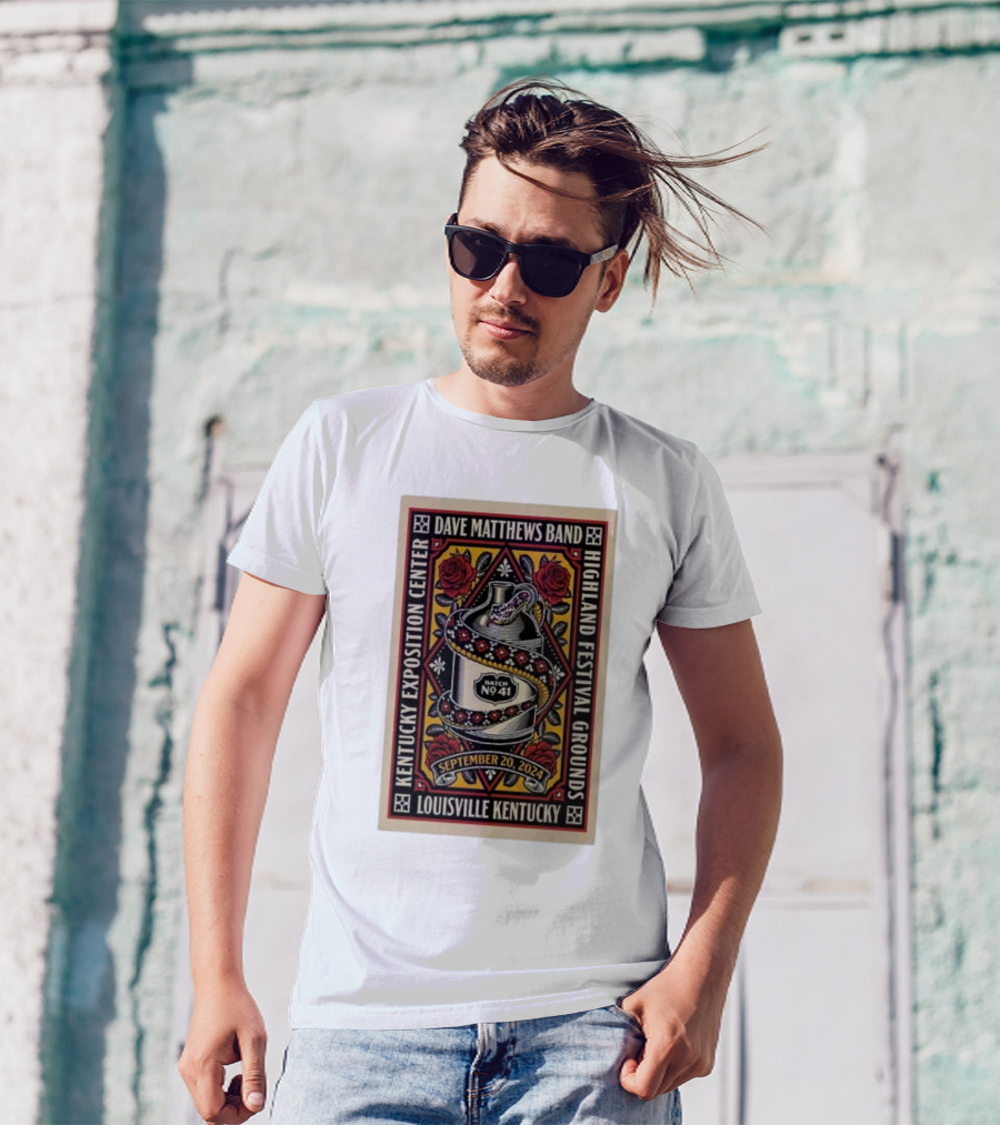 Dave Matthews Band Kentucky Exposition Center Highland Festival Grounds Louisville Kentucky September 20 T-Shirt