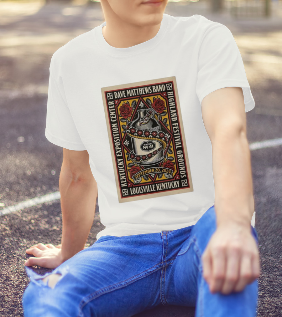 Dave Matthews Band Kentucky Exposition Center Highland Festival Grounds Louisville Kentucky September 20 T-Shirt