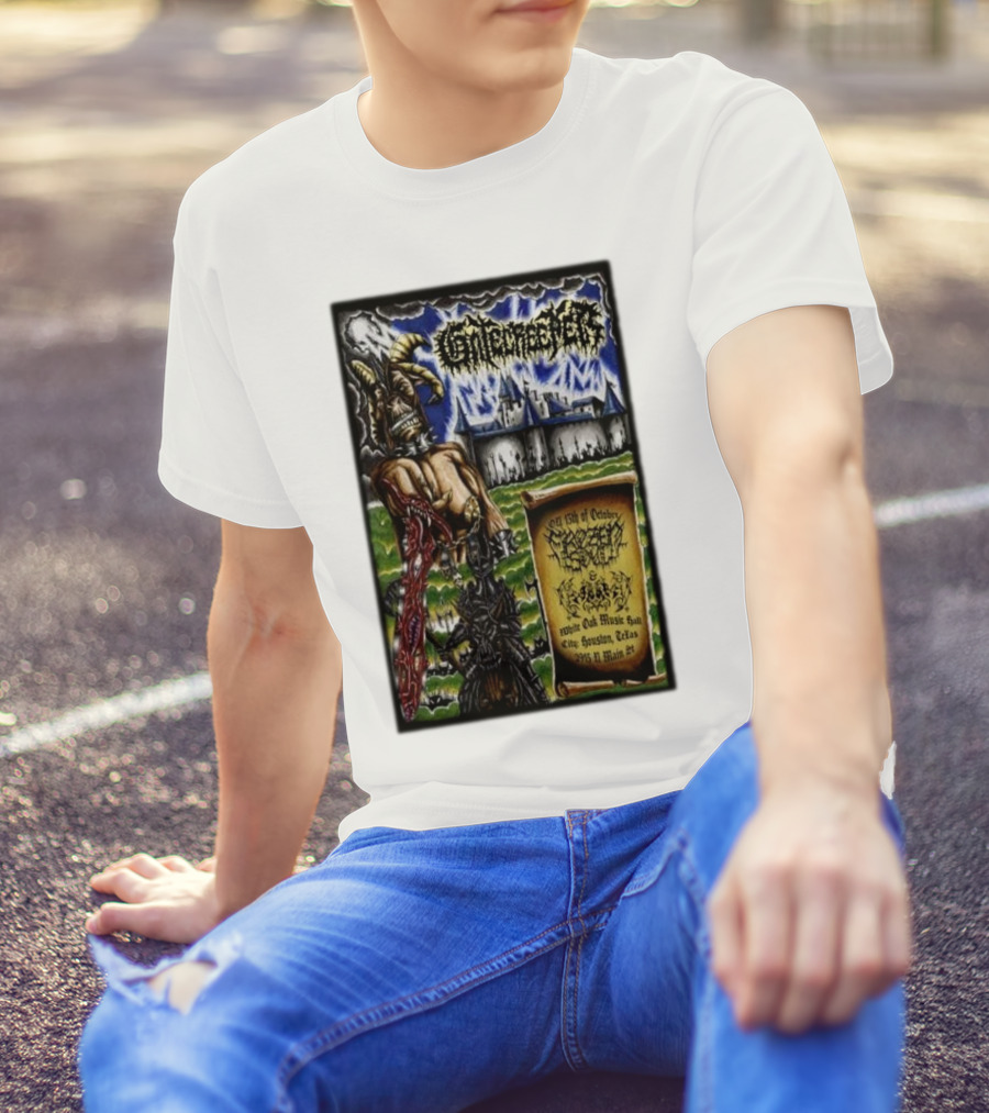 Gatecreeper October 13 2024 White Oak Music Hall Houston Texas Main St Event T-Shirt