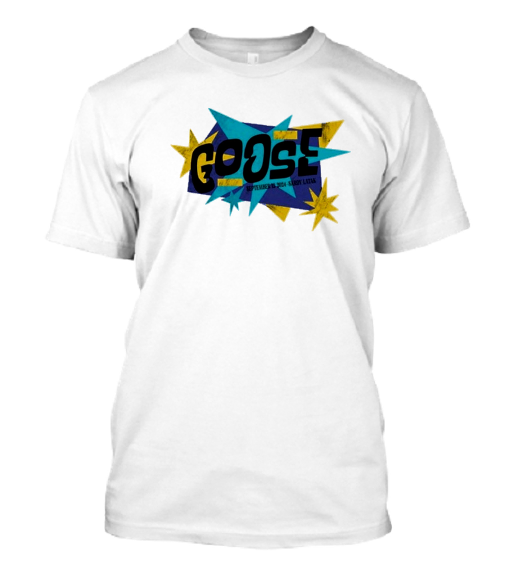 Goose The Great Saltair Magna UT September 17 2024 Event Starburst T-Shirt