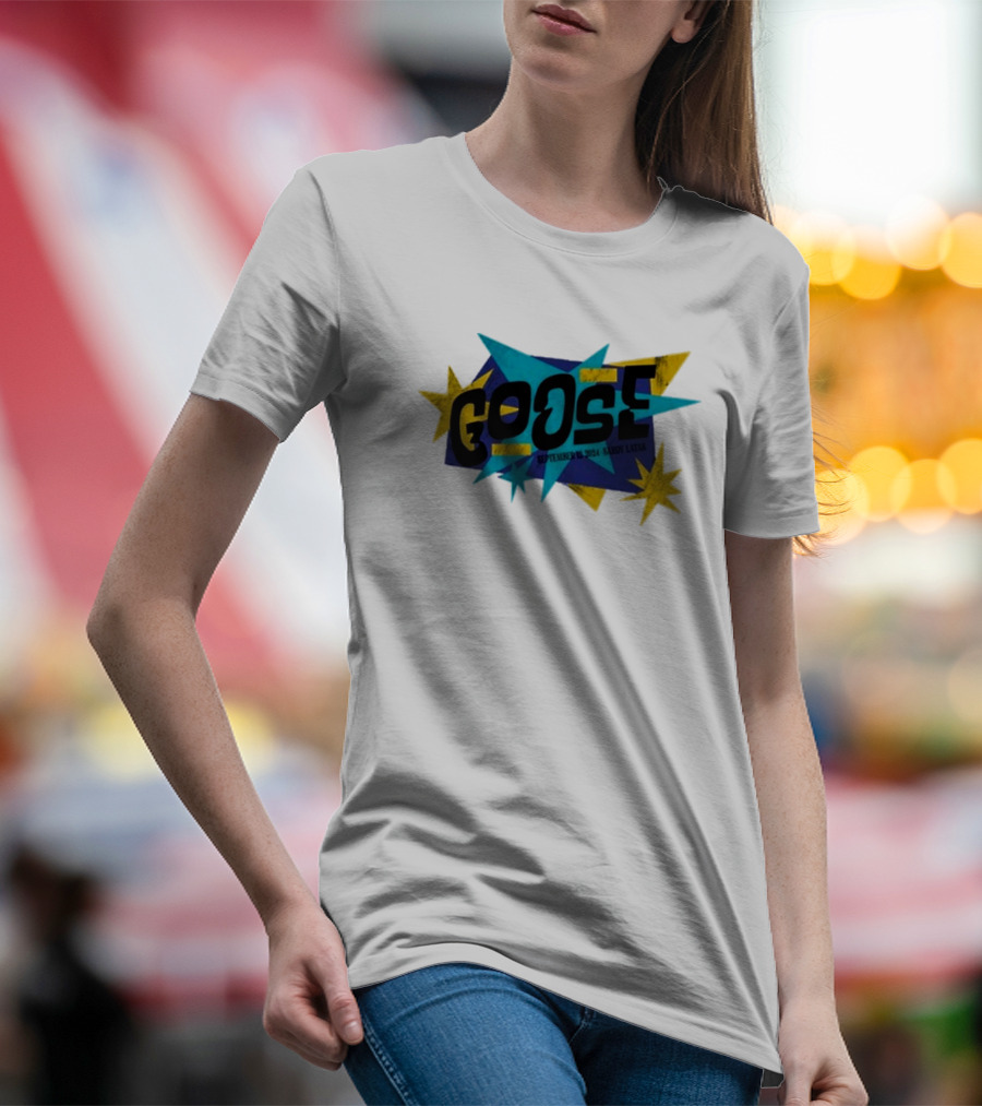 Goose The Great Saltair Magna UT September 17 2024 Event Starburst T-Shirt