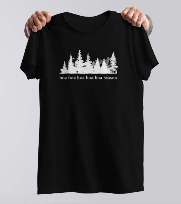 Hoa Hoa Hoa Hoa Hoa Season Twilight Forest Scene T-Shirt