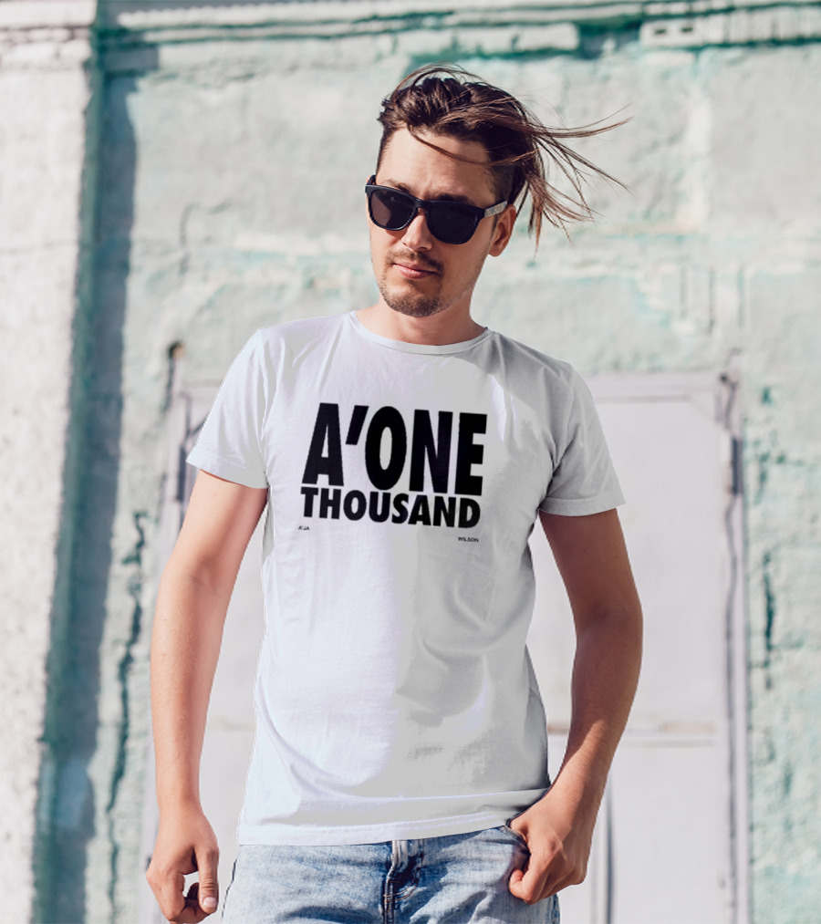 A'one Thousand A'ja Wilson T-Shirt