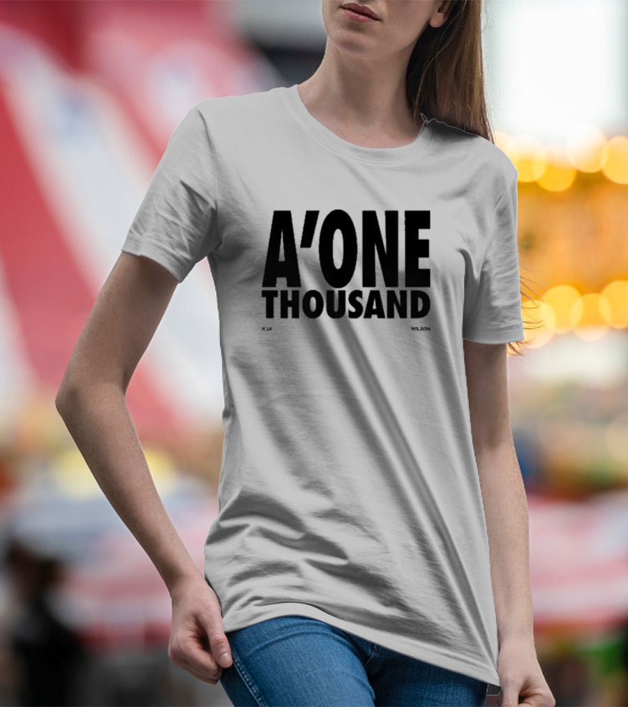 A'one Thousand A'ja Wilson T-Shirt