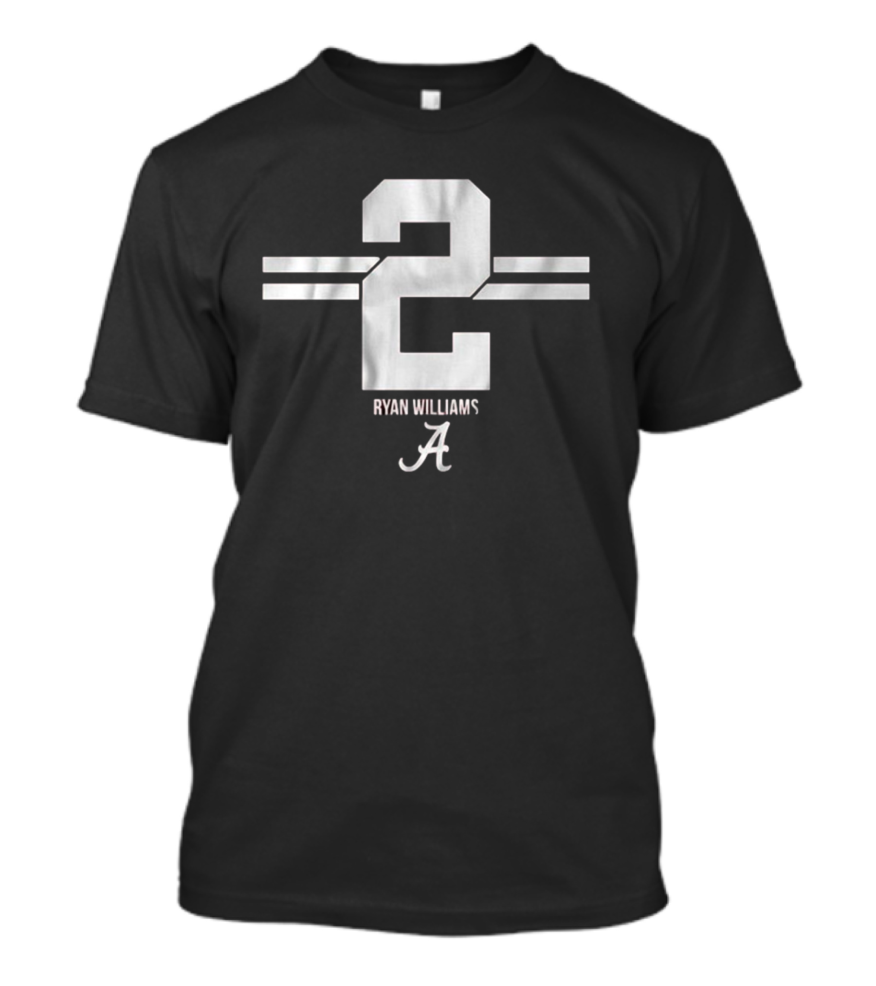 Alabama Crimson Tide Football Ryan Williams 2 Stripe T-Shirt