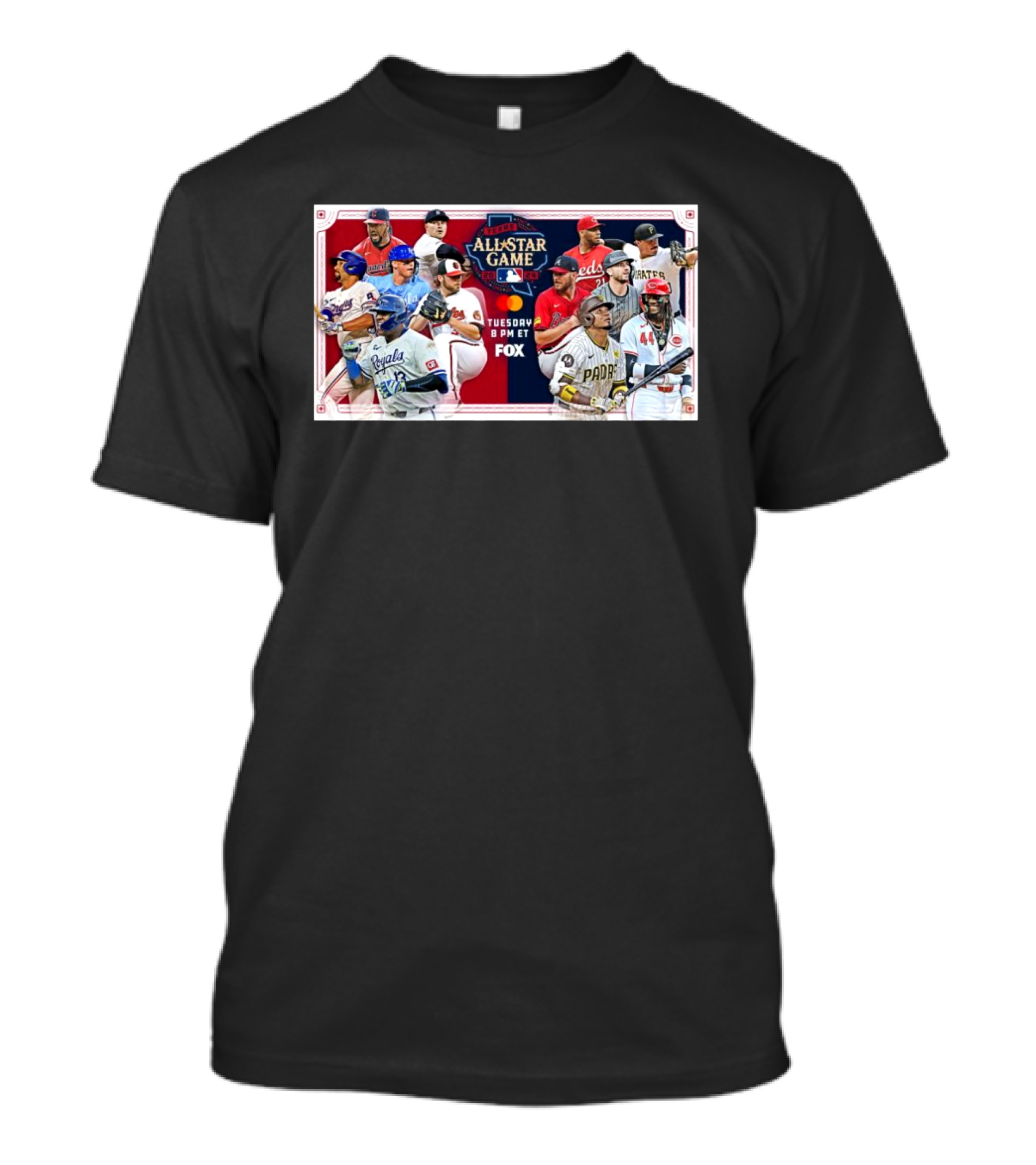 MLB All Star Game 2024 Starting Rosters On FOX Include Familiar Faces And 37 First-timers T-Shirt