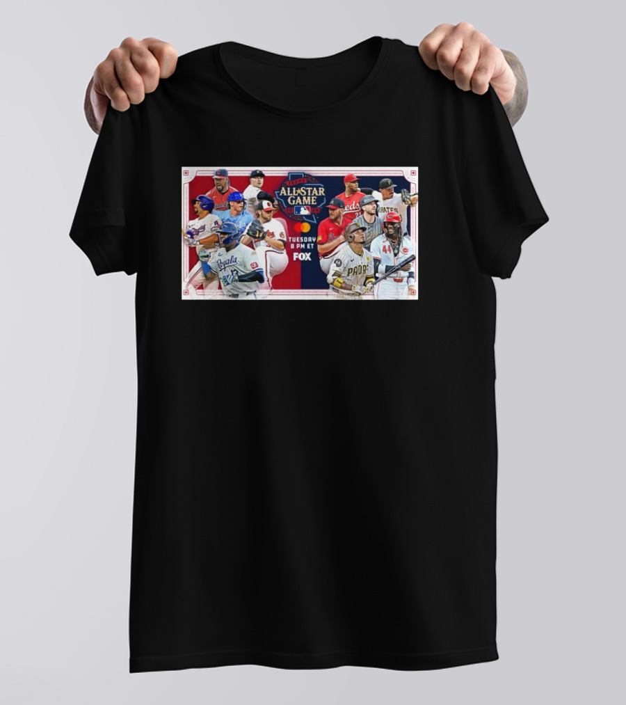 MLB All Star Game 2024 Starting Rosters On FOX Include Familiar Faces And 37 First-timers T-Shirt