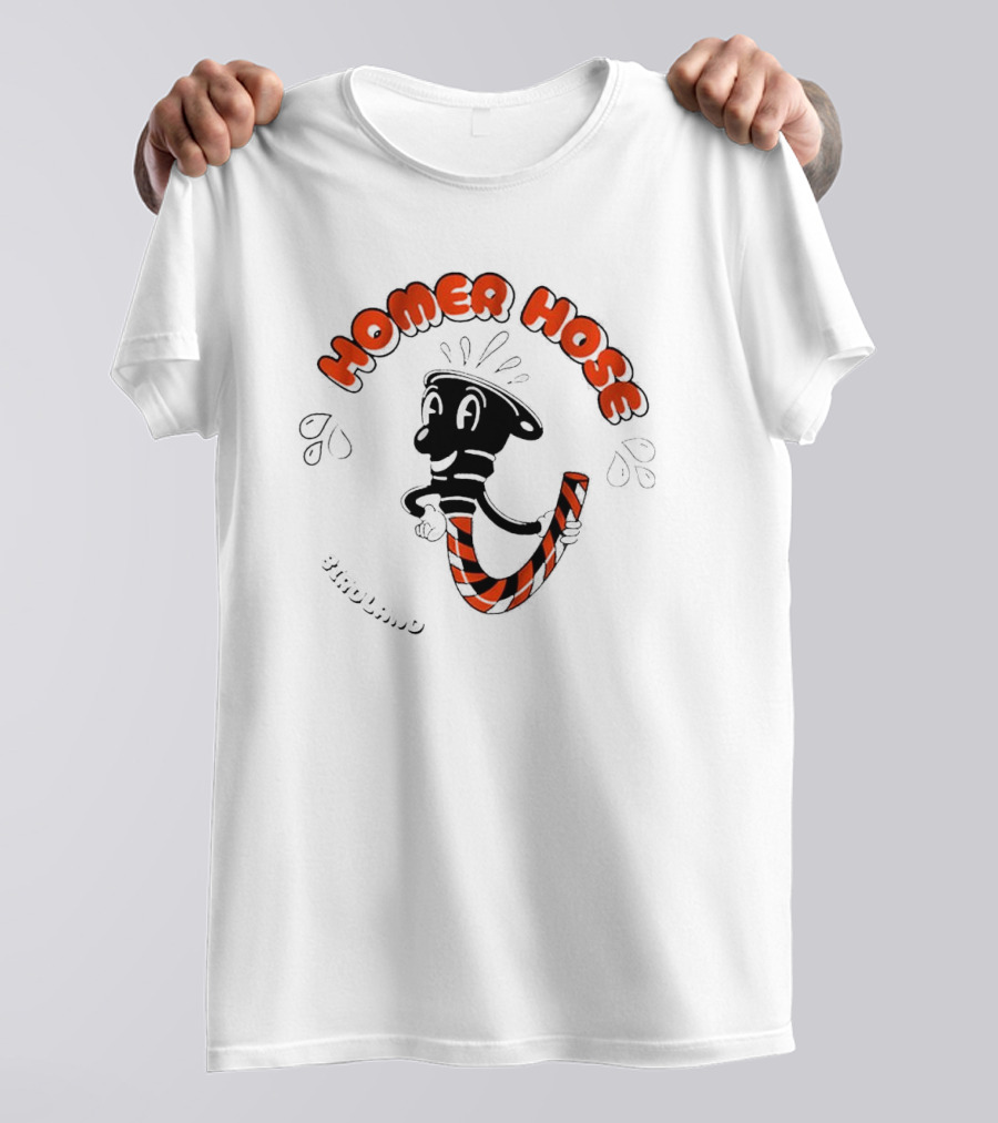 Homer Hose Birdland Baltimore Orioles MLB T-Shirt