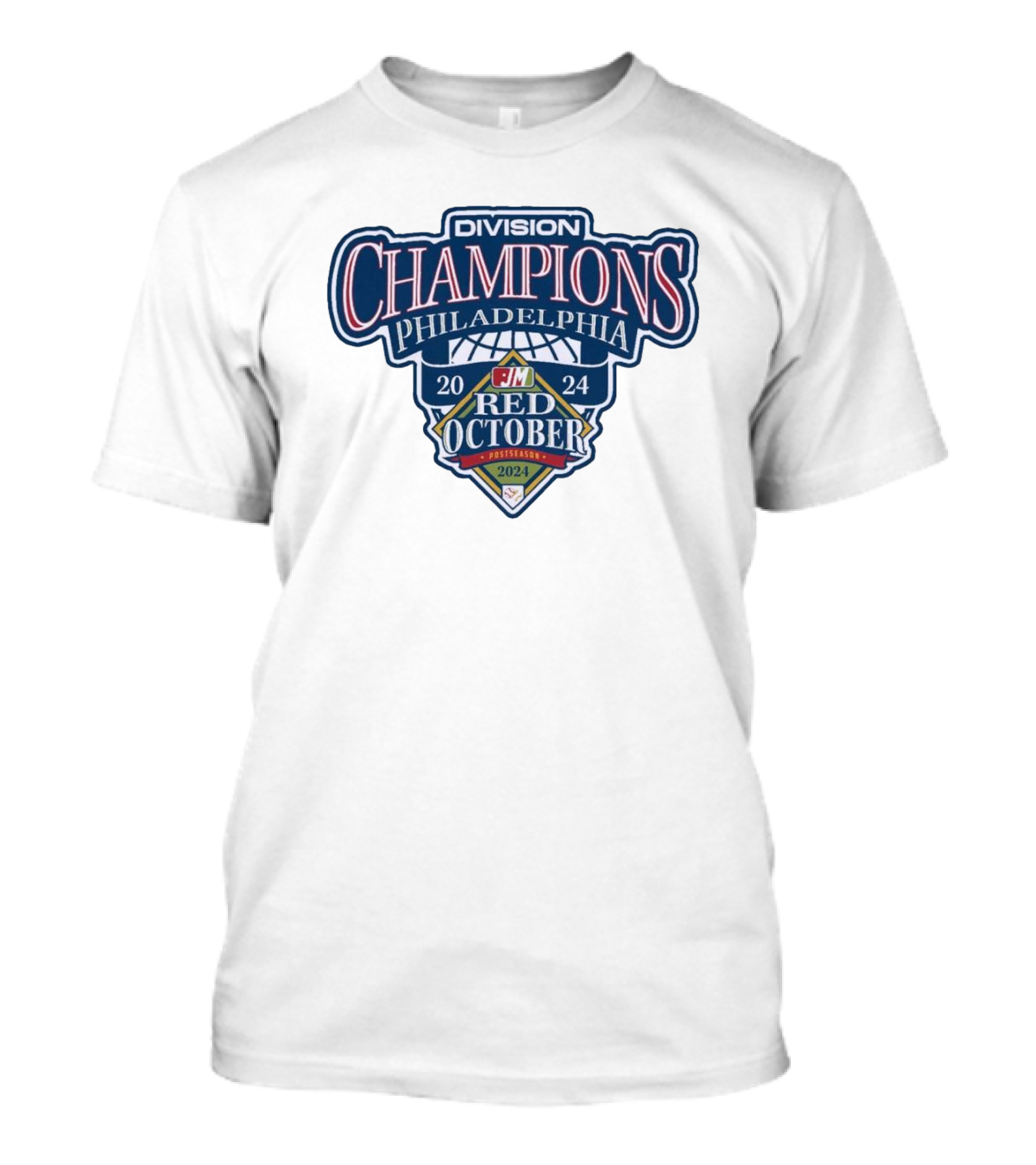 Division Champions Philadelphia 2024 Red October Presesars T-Shirt