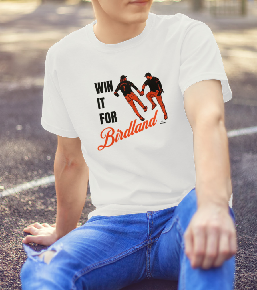 Gunnar Henderson And Anthony Santander Win It For Birdland Baltimore Orioles MLB T-Shirt