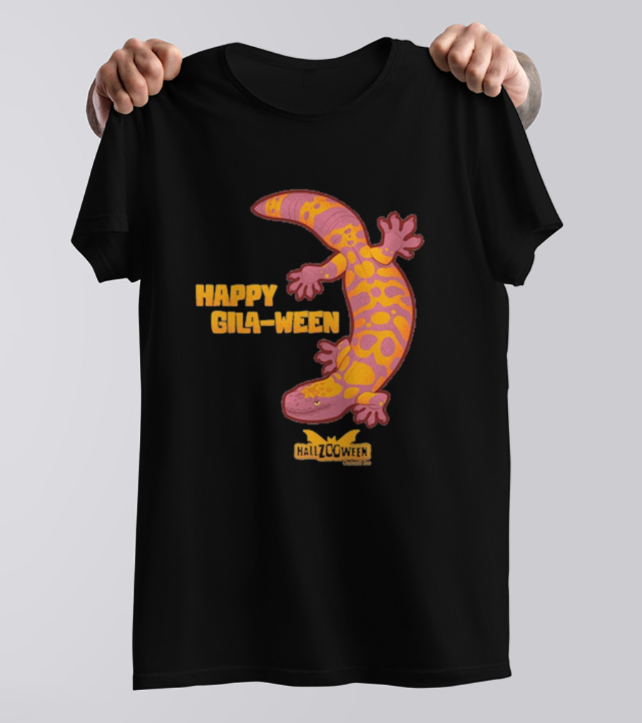 Happy Gila-ween Hallzooween 2024 Gila Monster Halloween T-Shirt