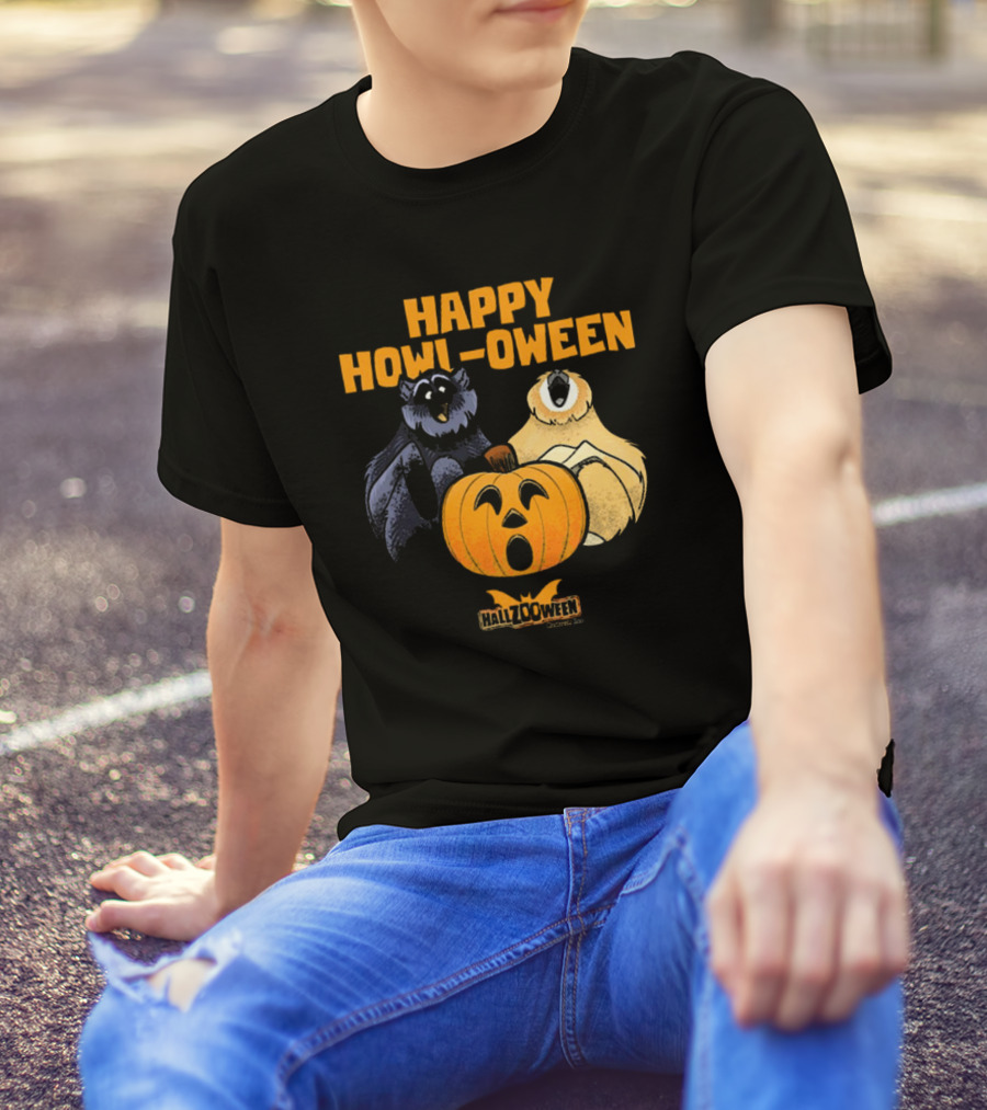 Happy Howl-oween HallZOOween Celebrate Boo T-Shirt