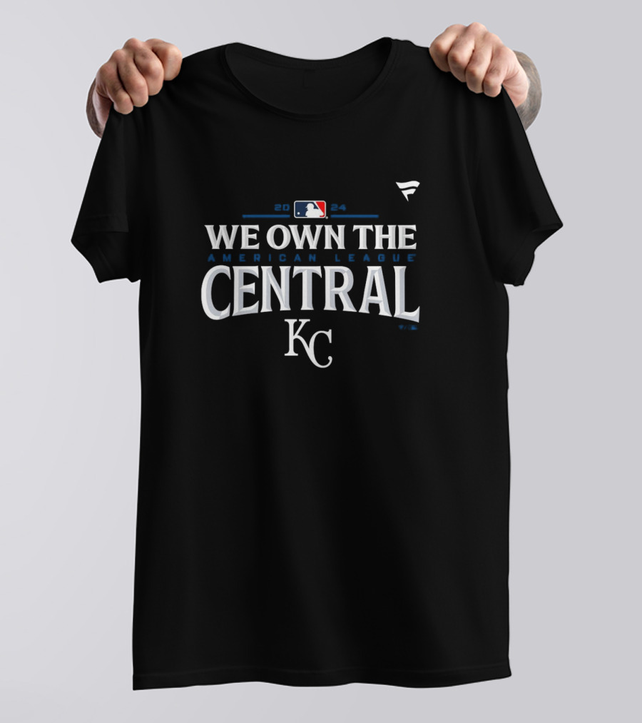 Kansas City Royals 2024 We Own The American League Central Division Champions KC T-Shirt