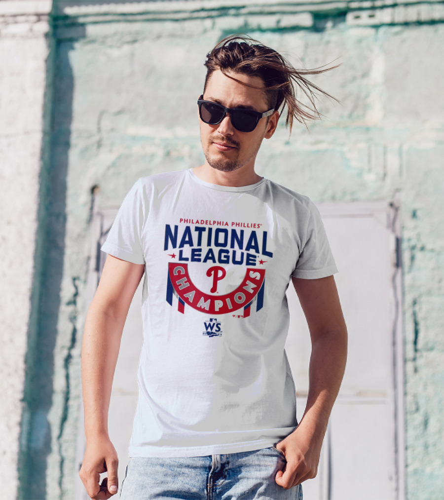 Philadelphia Phillies 2024 National League Champions WS Locker Room T-Shirt