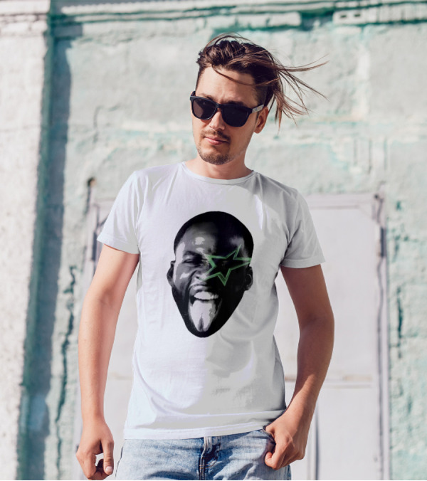Money 23 Green Star Face T-Shirt