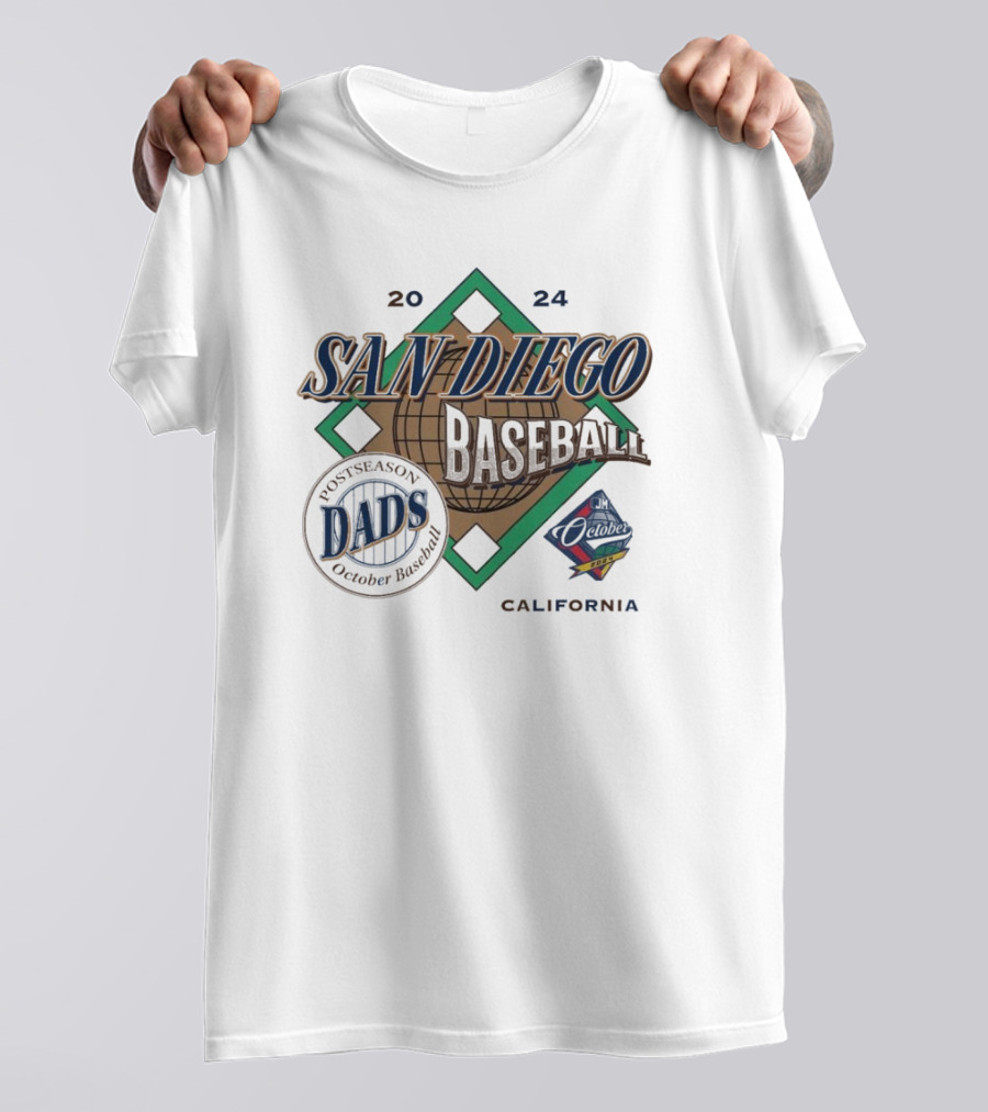 San Diego Baseball Postseason October 2024 California T-Shirt