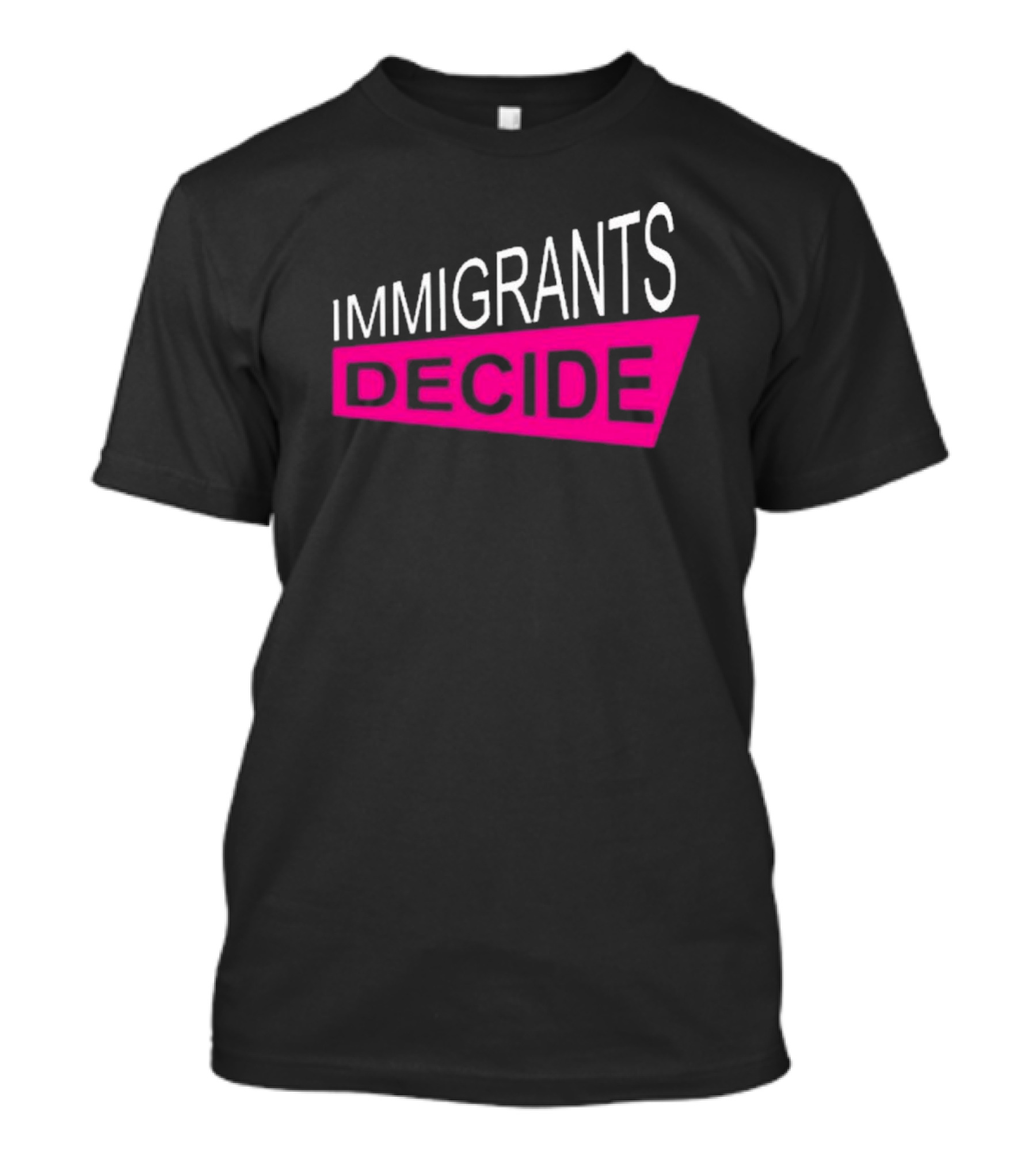 Padma Lakshmi Wearing Immigrants Decide T-Shirt