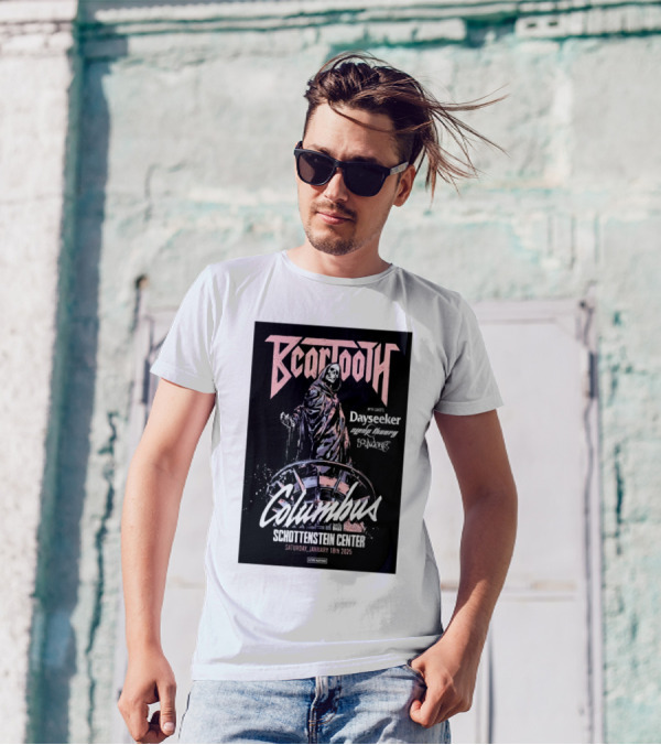 Beartooth With Guests Dayseeker And August Burns Red At The Schottenstein Center Columbus January 18 2025 T-Shirt