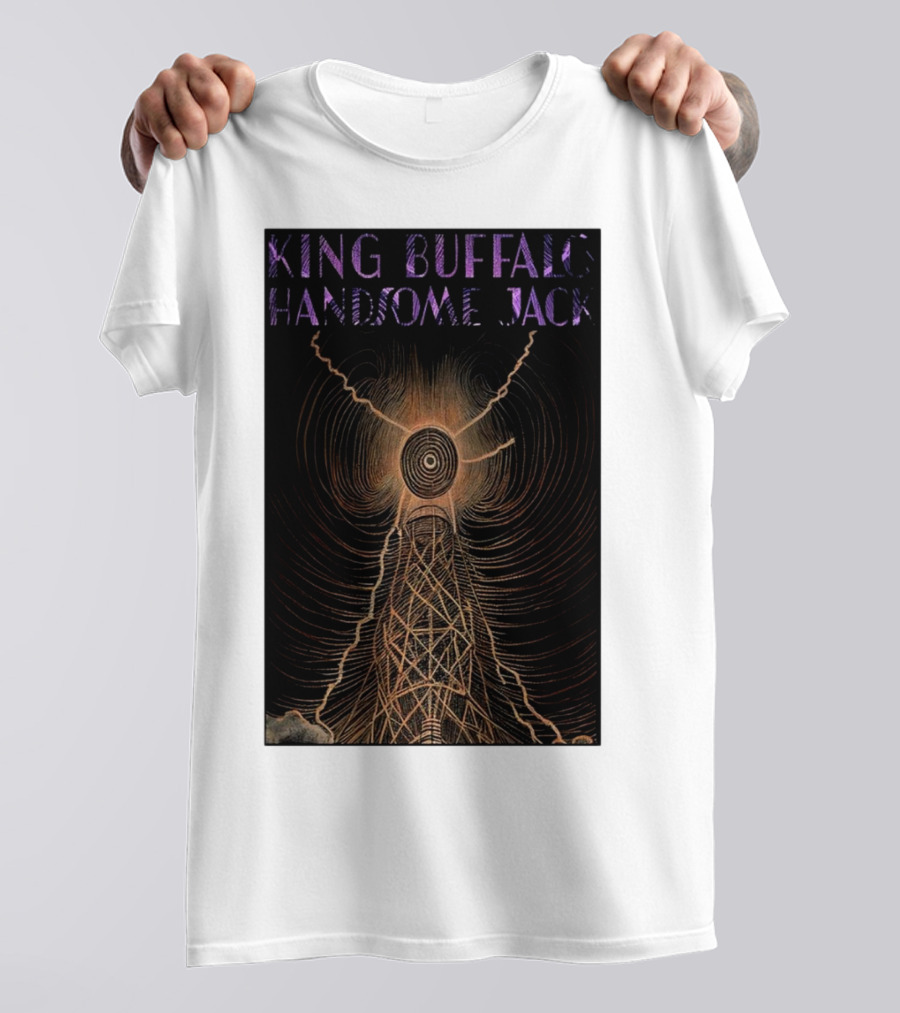 King Buffalo Handsome Jack Electric City Buffalo NY Tour December 28 T-Shirt