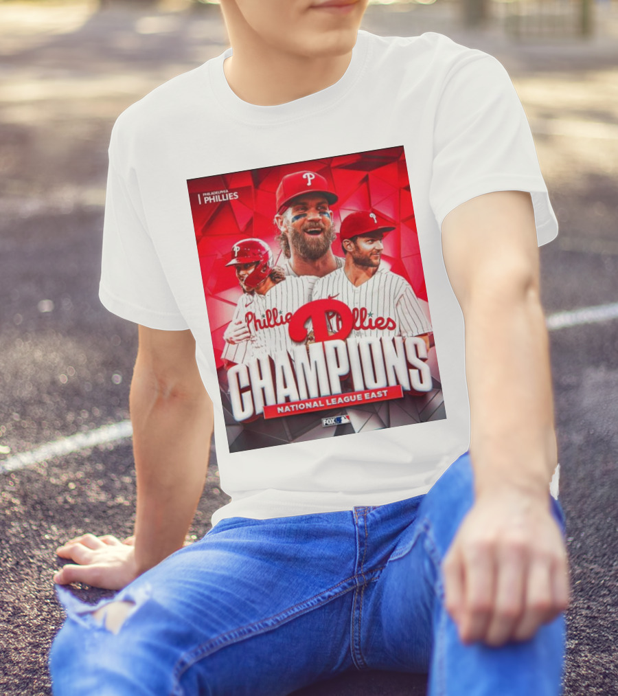 Philadelphia Phillies National League East Champions 2011 Fox MLB T-Shirt
