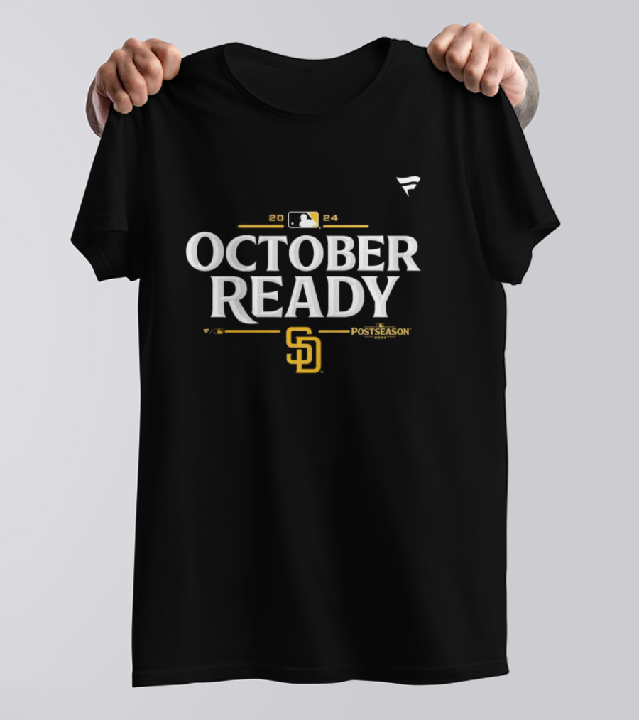 San Diego Padres 2024 October Ready MLB Postseason Apparel Collection T-Shirt