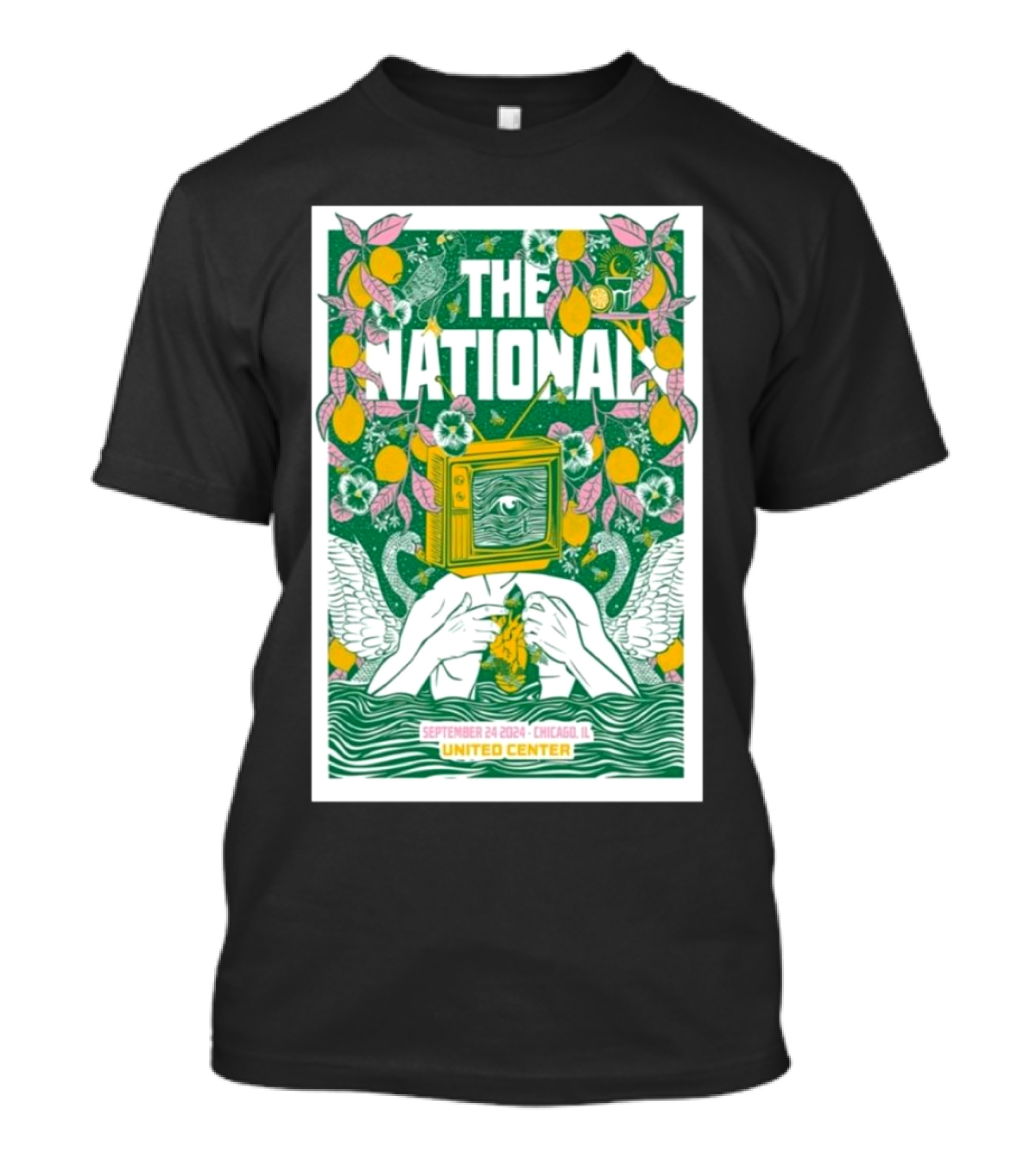 The National Show Chicago IL United Center September 24 2024 Tour The Zen Diagram T-Shirt
