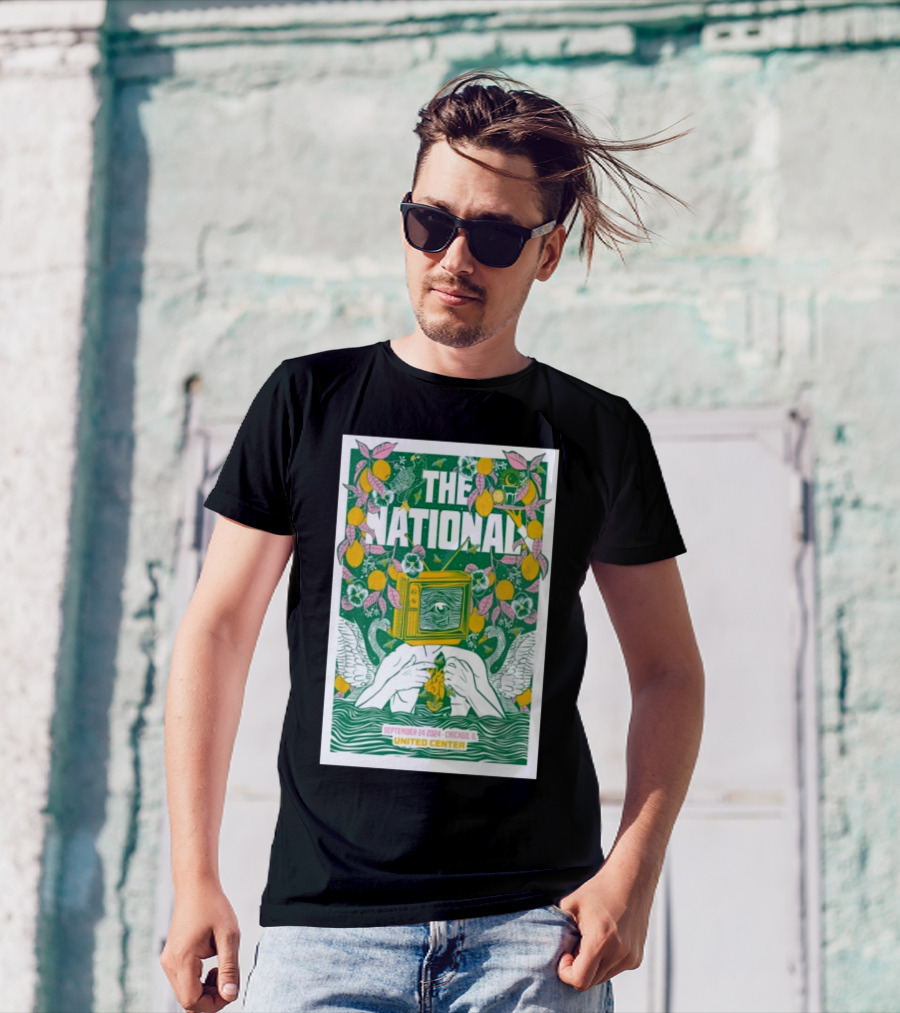 The National Show Chicago IL United Center September 24 2024 Tour The Zen Diagram T-Shirt