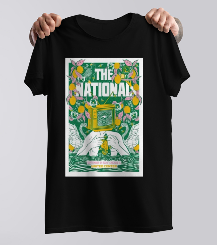 The National Show Chicago IL United Center September 24 2024 Tour The Zen Diagram T-Shirt
