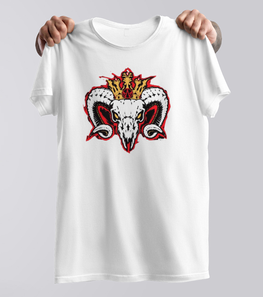 Top Rope Tuesday Will Ospreay GOATed King Goat Skull T-Shirt