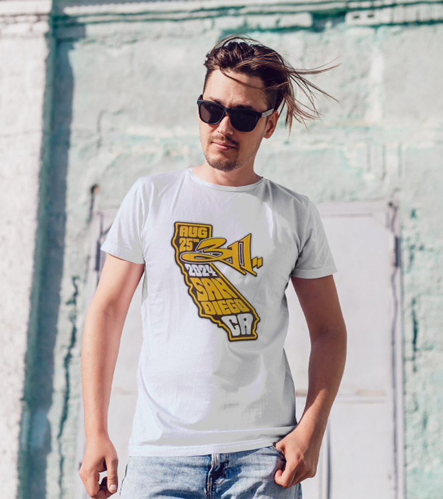 311 California August 25th 2024 San Diego CA Concert T-Shirt