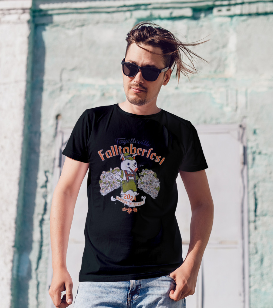 Fayetteville Falltober Fest 2024 Downtown Arkansas Razorbacks T-Shirt
