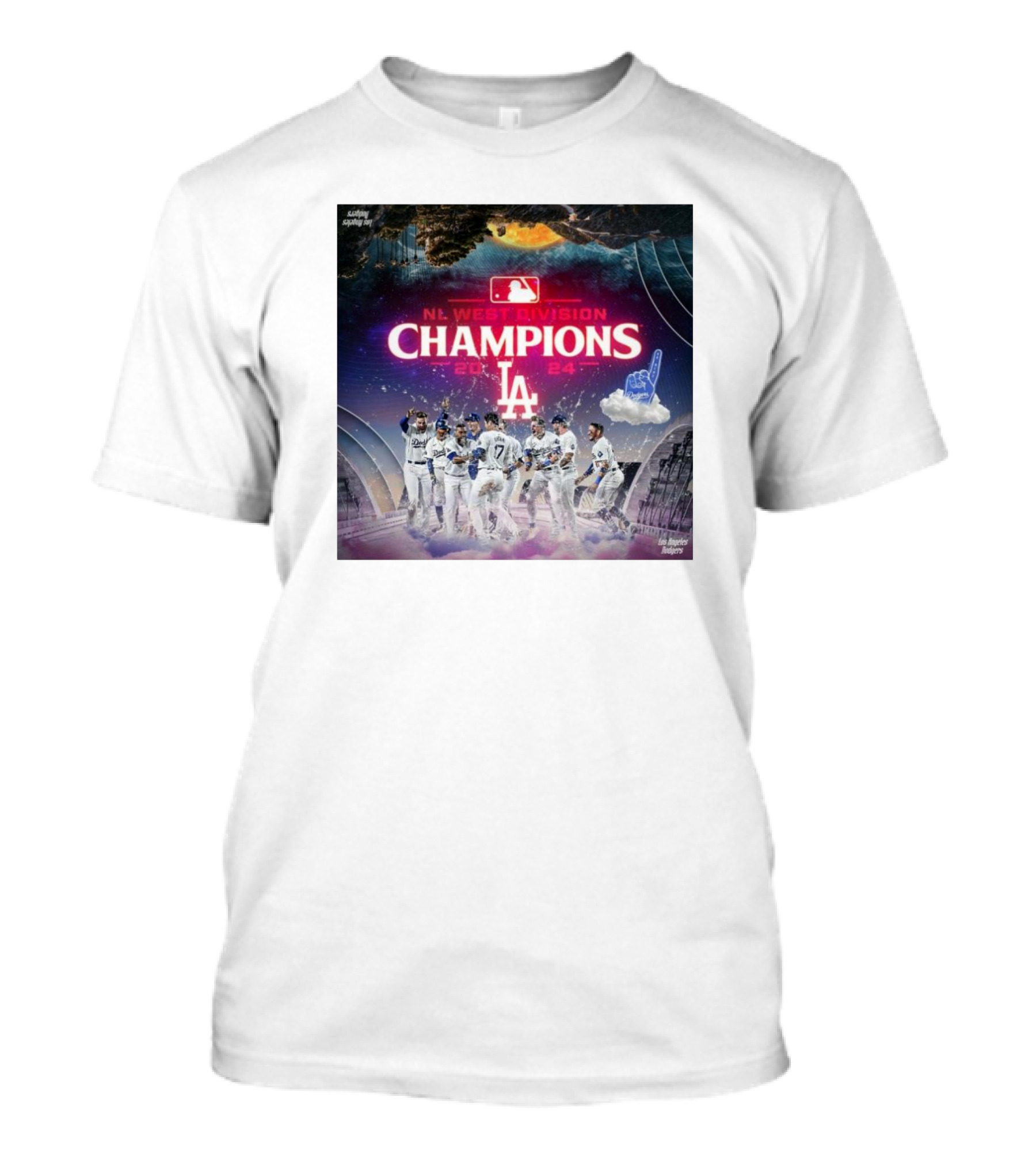 NL West Division Champions 2024 LA Dodgers T-Shirt