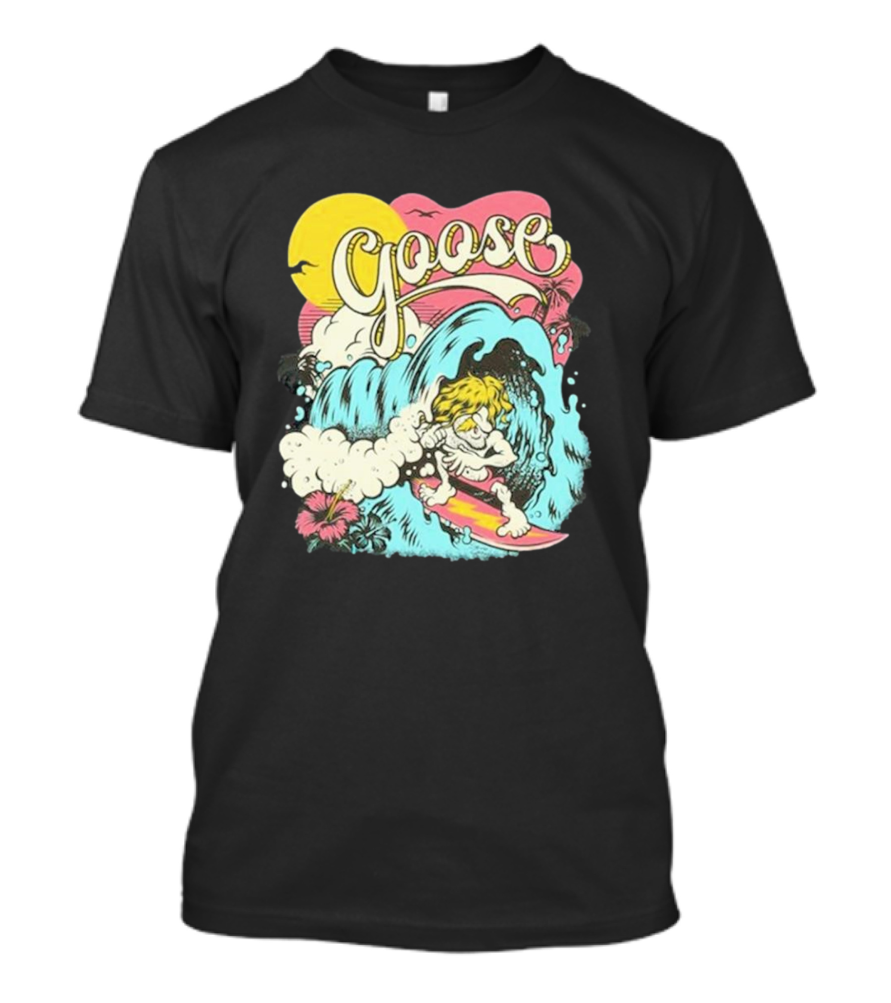 Goose September 26 2024 San Diego CA Surfing Wave T-Shirt