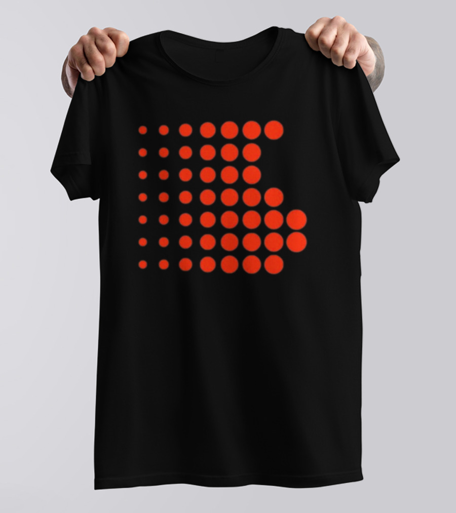 Obsolete Sony Os-0001 Dotted Red Pattern Retro Technology T-Shirt