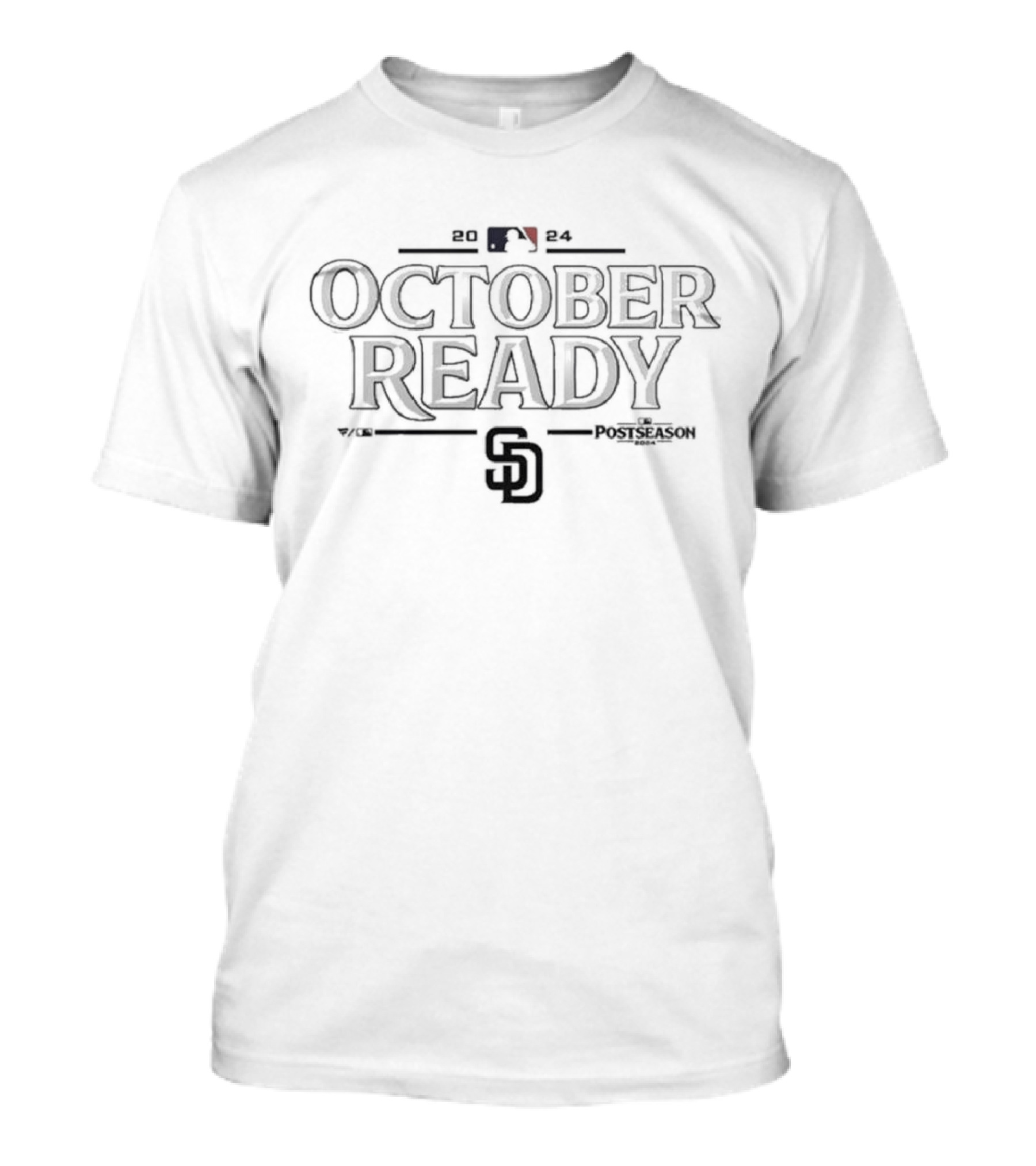 San Diego Padres 2024 October Ready MLB Postseason T-Shirt
