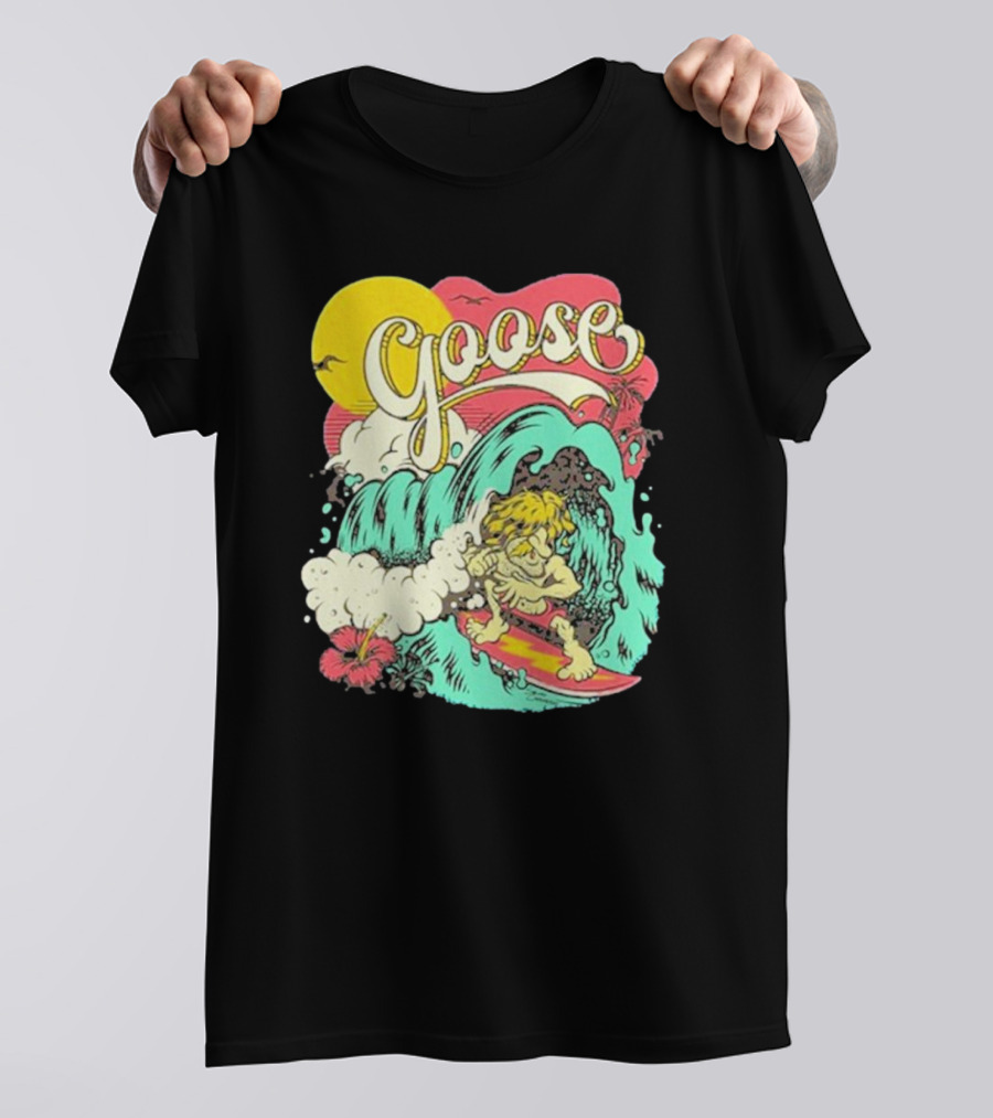 Goose San Diego Surf Tour September 26 2024 Cal Coast Credit Union Amphitheater T-Shirt