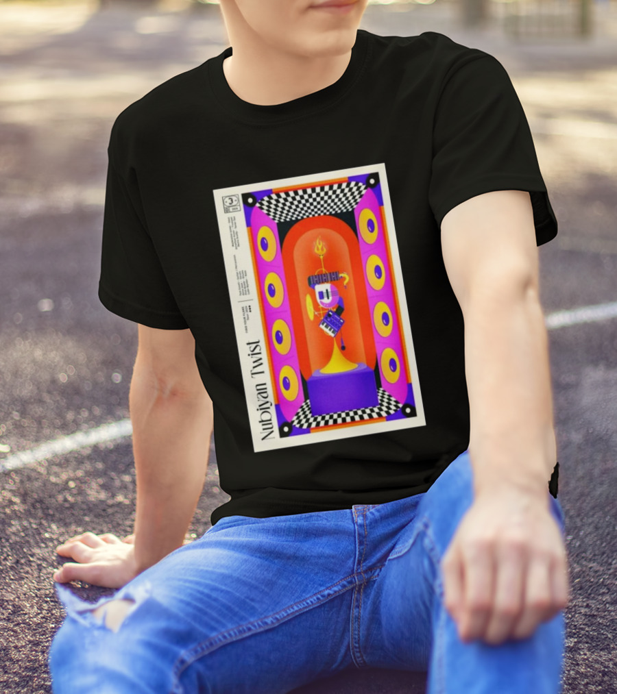 Nubiyan Twist Jassmine September 28 2024 Warsaw Poland Tour Vibrant Iconic Graphics T-Shirt