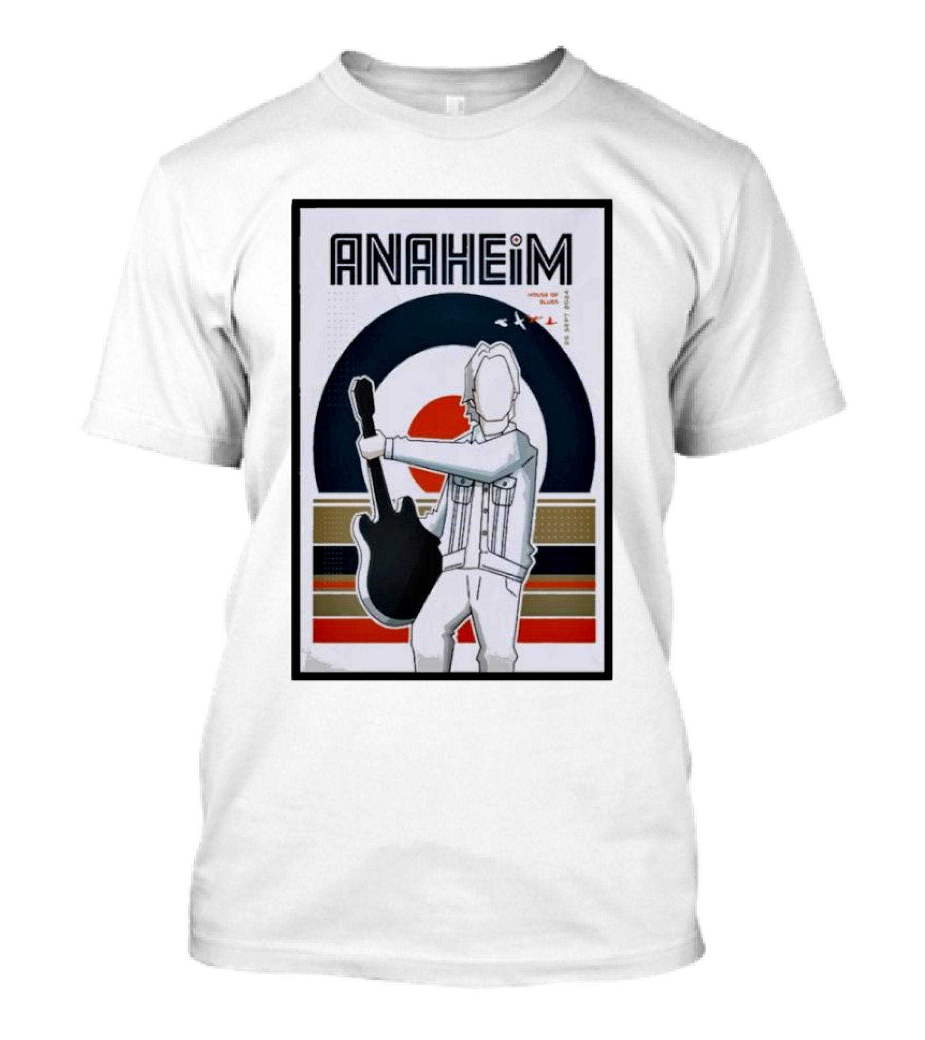 Paul Weller Tour Anaheim CA Sep 26 2024 Roundel T-Shirt